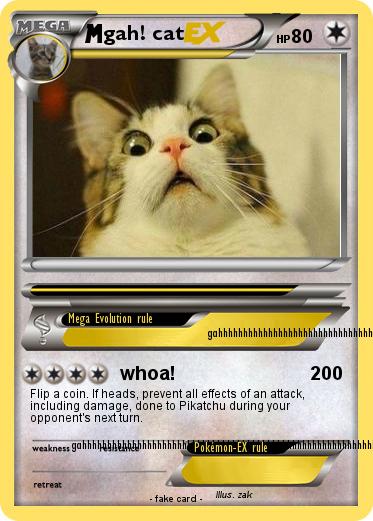 Pokemon gah! cat