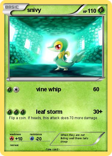 Pokemon snivy