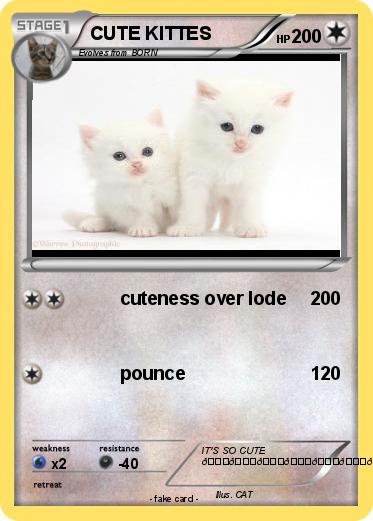 Pokemon CUTE KITTES