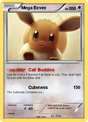 Pokemon Mega Eevee