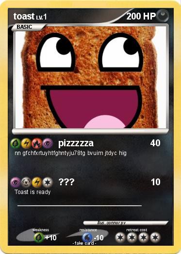 Pokemon toast