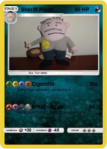 Pokemon Sheriff Plush