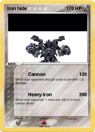 Pokemon Iron hide