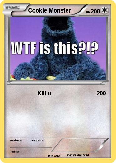 Pokemon Cookie Monster