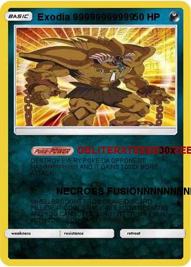 Pokemon Exodia 99999999999