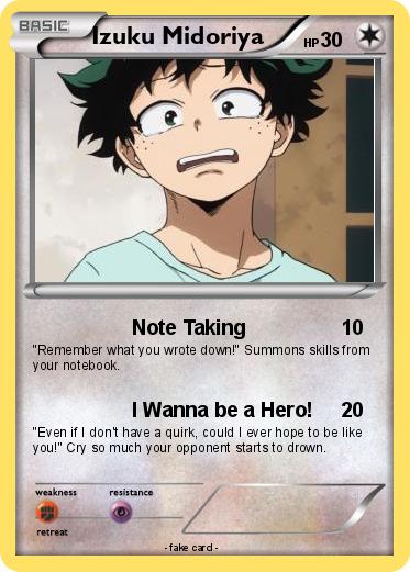 Pokemon Izuku Midoriya