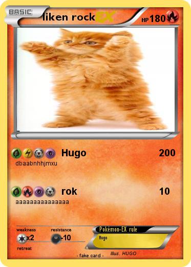 Pokemon liken rock