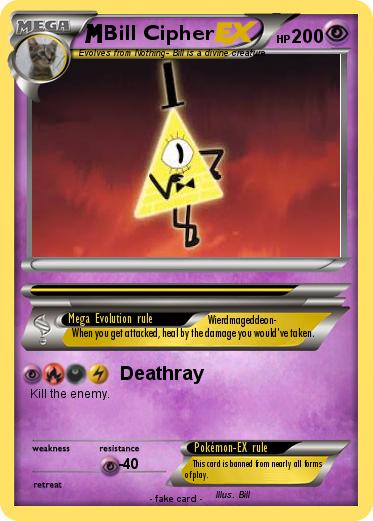 Pokemon Bill Cipher