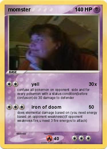 Pokemon momster