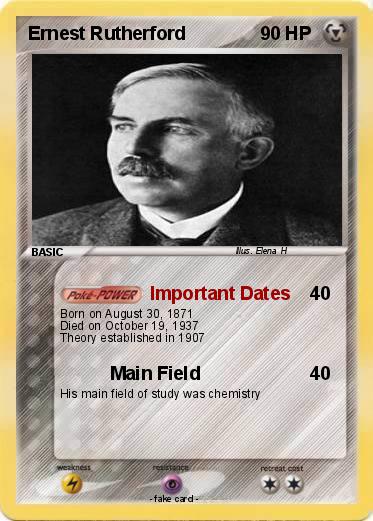 Pokemon Ernest Rutherford