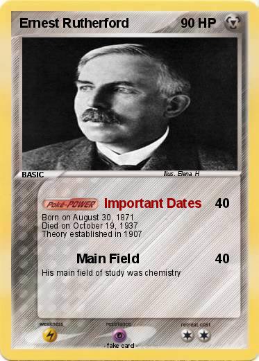 Pokemon Ernest Rutherford
