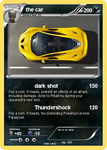 Pokemon the car