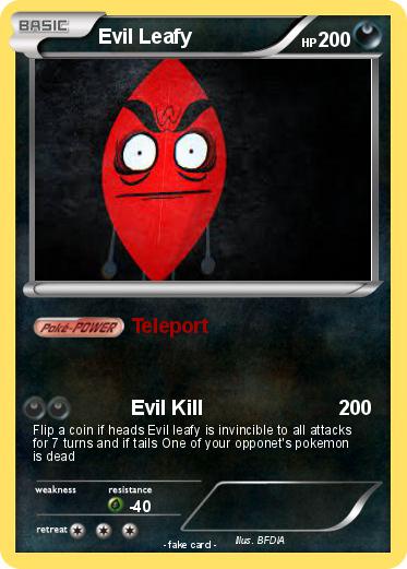 Pokemon Evil Leafy