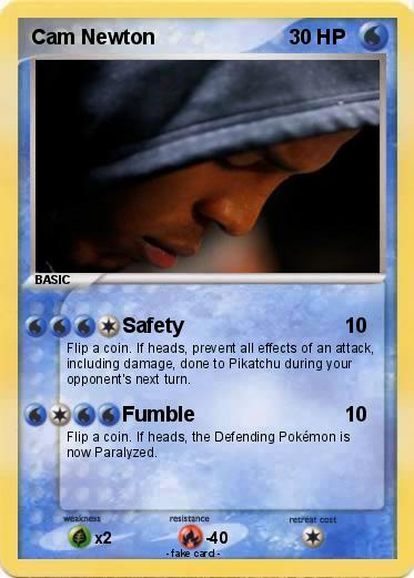 Pokemon Cam Newton