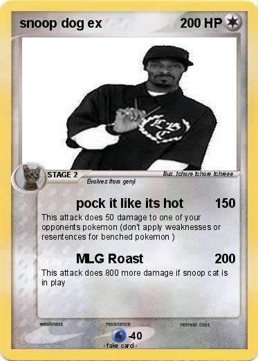 Pokemon snoop dog ex