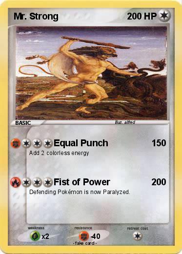 Pokemon Mr. Strong