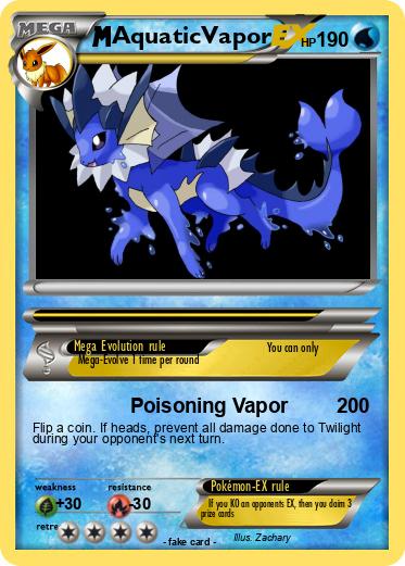 Pokemon AquaticVapor