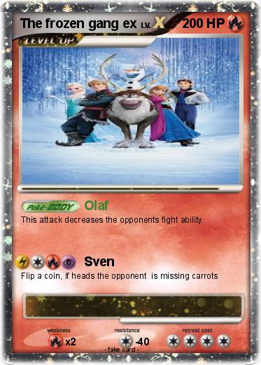 Pokemon The frozen gang ex