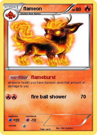 Pokemon flameon