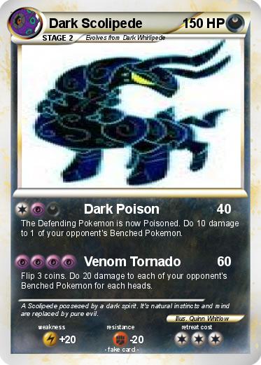 Pokemon Dark Scolipede