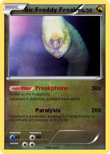 Pokemon Sir Freddy Freaker