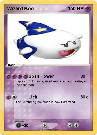 Pokemon Wizard Boo
