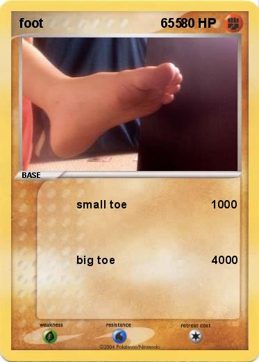 Pokemon foot                                 655