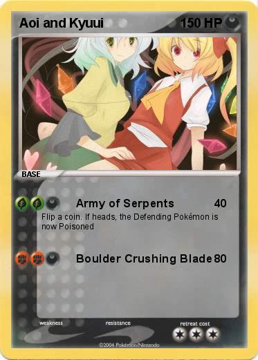Pokemon Aoi and Kyuui