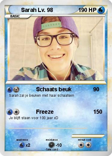 Pokemon Sarah Lv. 98
