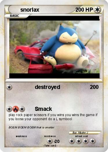Pokemon snorlax
