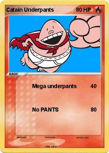 Pokemon Catain Underpants