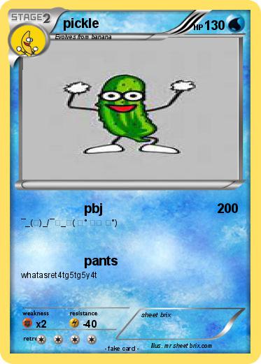 Pokemon pickle