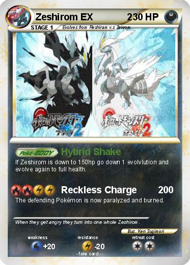 Pokemon Zeshirom EX             2