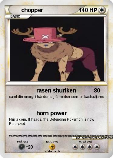 Pokemon chopper