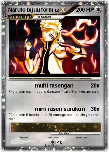 Pokemon Naruto bijuu form