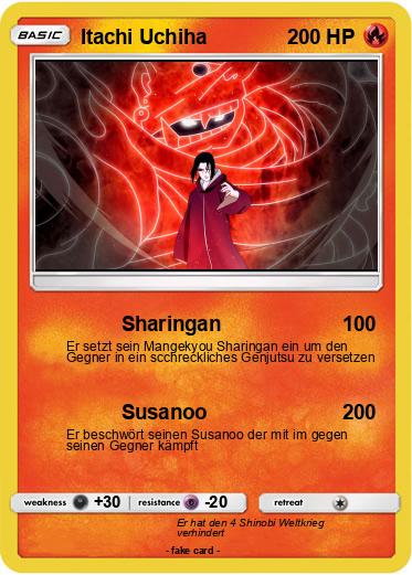 Pokemon Itachi Uchiha