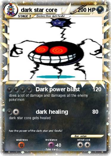 Pokemon dark star core