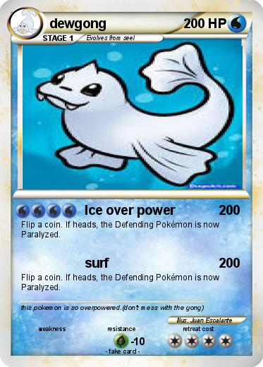 Pokemon dewgong