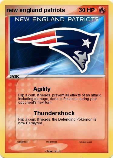 Pokemon new england patriots