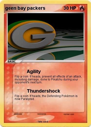 Pokemon geen bay packers