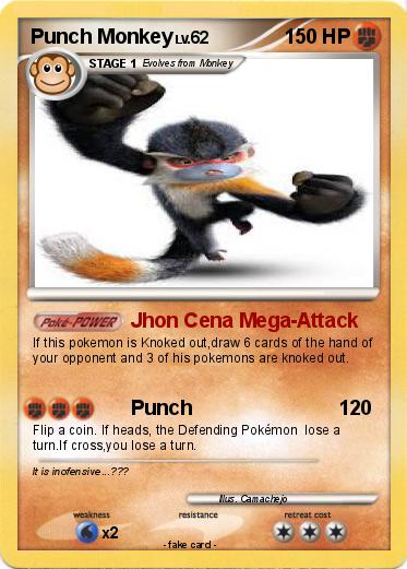 Pokemon Punch Monkey