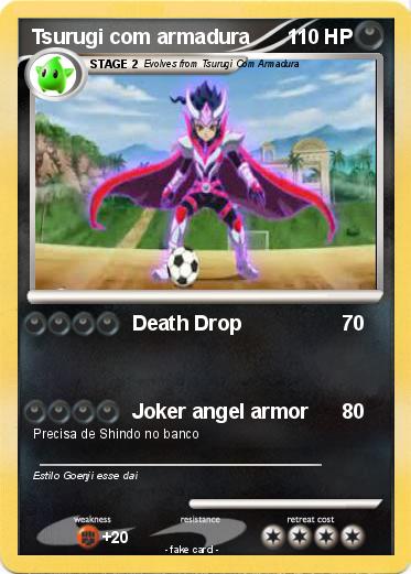 Pokemon Tsurugi com armadura