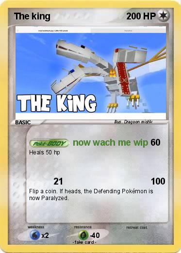Pokemon The king
