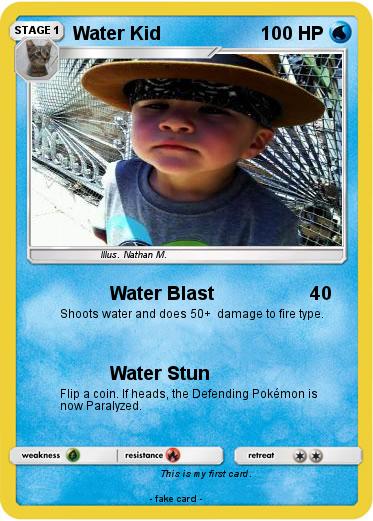 Pokemon Water Kid