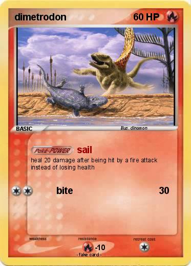Pokemon dimetrodon