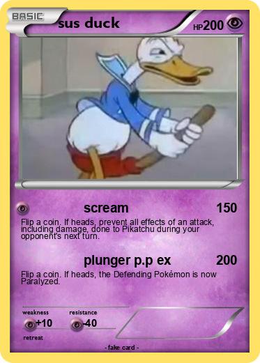 Pokemon sus duck