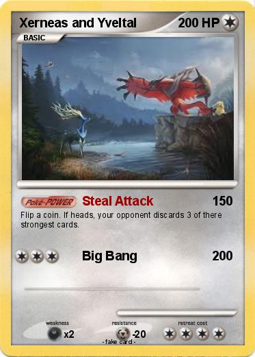 Pokemon Xerneas and Yveltal