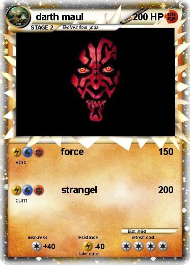 Pokemon darth maul