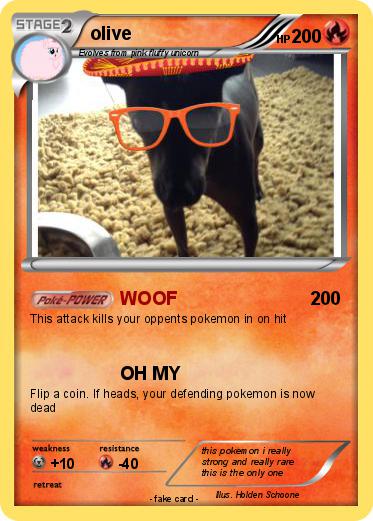 Pokemon olive
