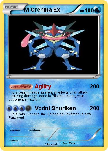 Pokemon M Grenina Ex